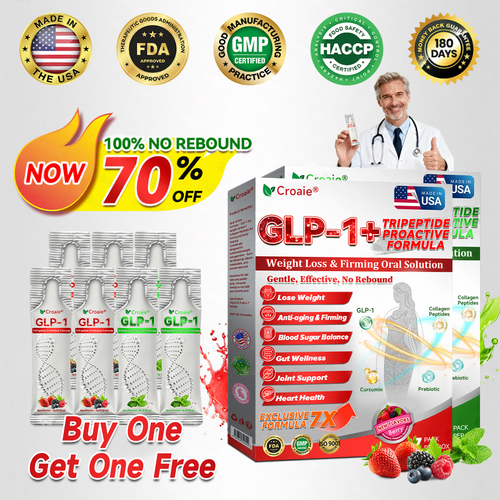 🇺🇸 US Online | Croaie® GLP-1 + Collagen Peptides Weight Loss & Firming Oral Solution 💚💚 obesity, firms skin, cardiovascular disease, diabetes, sleep apnea, joint problems, and more