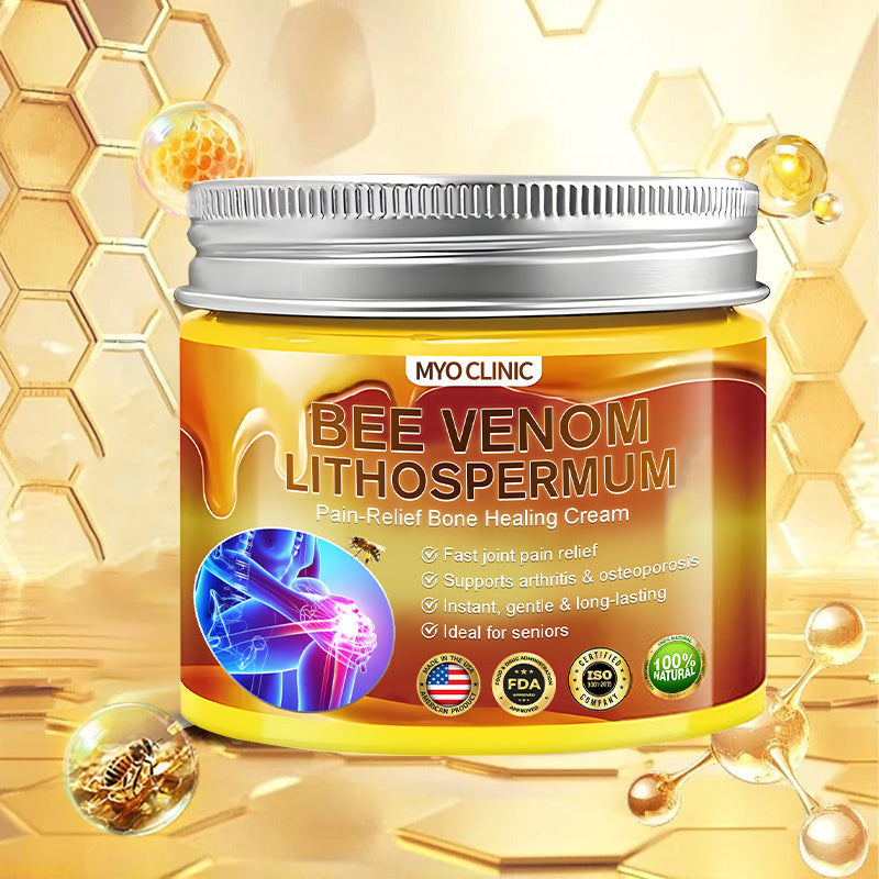 🇺🇸Myo Clinic BEE VENOM LITHOSPERMUM Pain-Relief Bone Healing Cream 👑(Specially for older adults)