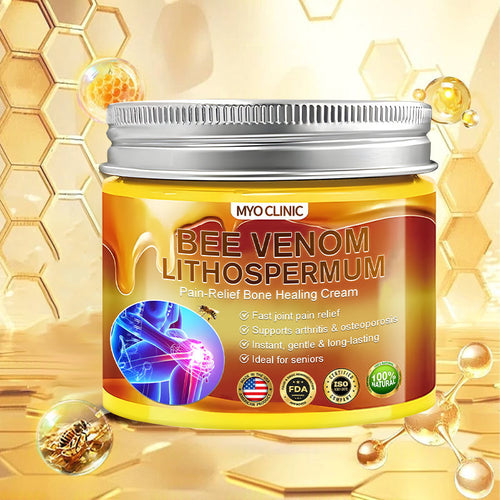 🇺🇸Myo Clinic BEE VENOM LITHOSPERMUM Pain-Relief Bone Healing Cream 👑(Specially for older adults)