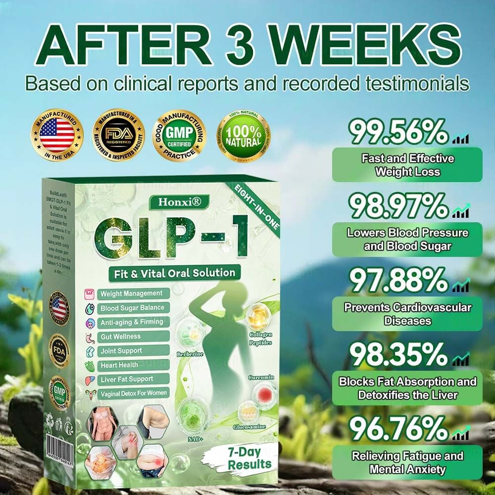 Official Pharmacy | Honxi® GLP-1 8-in-1 Fit & Vital Oral Solution (𝑱𝒖𝒔𝒕 𝒐𝒏𝒄𝒆 𝒂 𝒅𝒂𝒚, 𝒗𝒊𝒔𝒊𝒃𝒍𝒆 𝒄𝒉𝒂𝒏𝒈𝒆𝒔 𝒊𝒏 7 𝒅𝒂𝒚𝒔) ✅ 𝑭𝒐𝒓 𝒐𝒃𝒆𝒔𝒊𝒕𝒚, 𝒄𝒂𝒓𝒅𝒊𝒐𝒗𝒂𝒔𝒄𝒖𝒍𝒂𝒓 𝒉𝒆𝒂𝒍𝒕𝒉, 𝒅𝒊𝒂𝒃𝒆𝒕𝒆𝒔, 𝒔𝒍𝒆𝒆𝒑 𝒂𝒑𝒏𝒆𝒂, 𝒈𝒖𝒕 𝒉𝒆𝒂𝒍𝒕𝒉, 𝒋𝒐𝒊𝒏𝒕 𝒊𝒔𝒔𝒖𝒆𝒔, 𝒂𝒏𝒅 𝒎𝒐𝒓𝒆