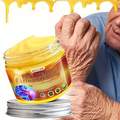 🇺🇸Myo Clinic BEE VENOM LITHOSPERMUM Pain-Relief Bone Healing Cream 👑(Specially for older adults)